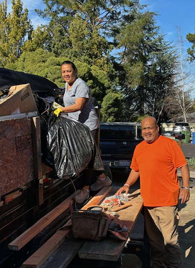 Happy Home Investment Team working on a house